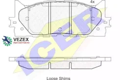������� ��������� �������� ������, Toyota: Camry 01.06- ICER 181764 181764 ����