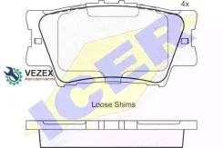 ������� ��������� �������� ����, Toyota: Camry 06-, RAV 4 III 05- ICER 181761 181761 ����