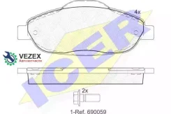 ������� �������� ��������! Peugeot 3081.4/1.6 07 181851 ICER 181851 181851 ����