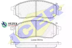 ������� ��������� �������� ������, Nissan: Murano 05-, Navara 05-, Pathfinder 05- ICER 181876 181876 ����