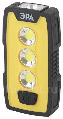 Фонарь светодиодный RB-802 6Вт COB + 1Вт LED, 3xAAA, IP65, крючок ...