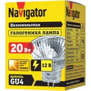 ����� ���������� MR11 GU4 20W 12V 3000K Navigator ����