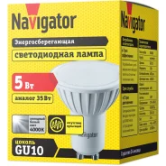 ����� ������������ 5W 230V 4000K GU10 Navigator ����