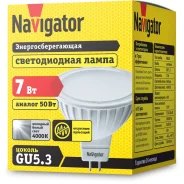 ����� ������������ 7�� 4000K 230� GU5.3 Navigator ����