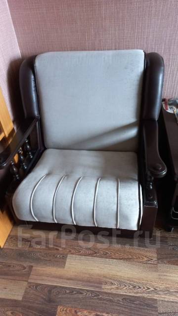 Кресло-кровать, б/у, в наличии. Цена: 15 000₽ во Владивостоке
