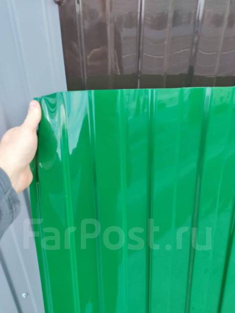 Продам поликарбонат профлист ПЭТ пластмассовый для забора, кровли, под ...