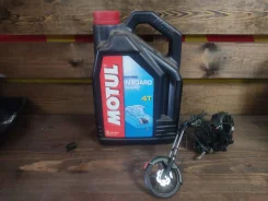 Motul Inboard Tech 4T. 10W-40, �����������, 5,00��. ����