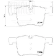������� ��������� �������� BMW F20/F21/F30/F34/F31/F25/F26/F32/F36/F22 PF4001 ����
