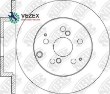 ���� ��������� Honda Pilot 08- ������ ����. D 313��. NIBK RN1414 RN1414 ����