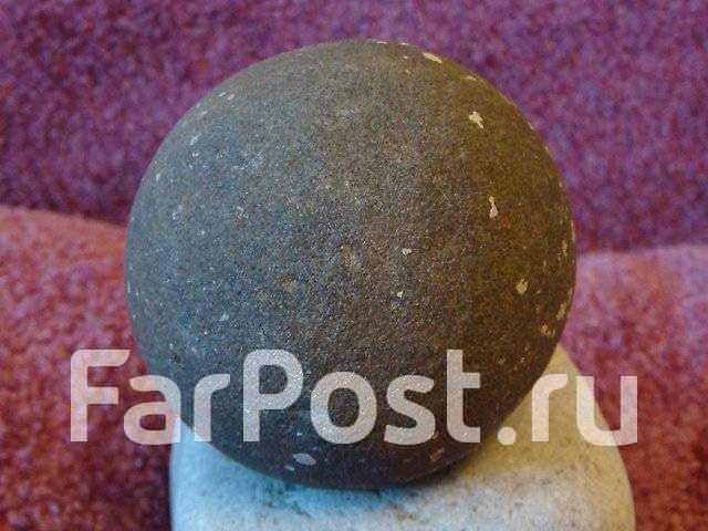 Каменное пушечное ядро из моря - Антиквариат во Владивостоке