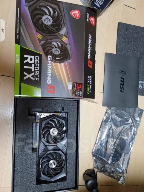 GeForce RTX 3060 Gaming X 12G, б/у, в наличии. Цена: 30 000₽ во ...