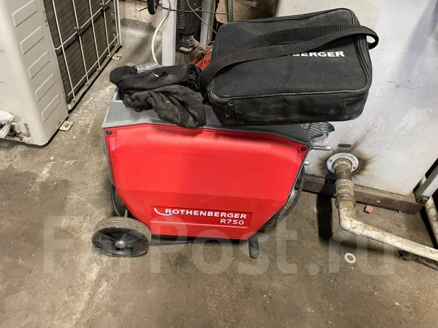 Электромеханическая прочистная машина Rothenberger R 750, б/у, в ...