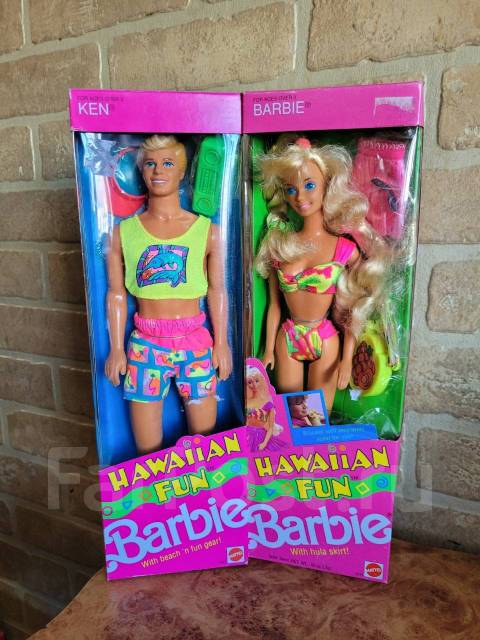 90 Barbie Hawaiian Fun Barbie 1990 4 500