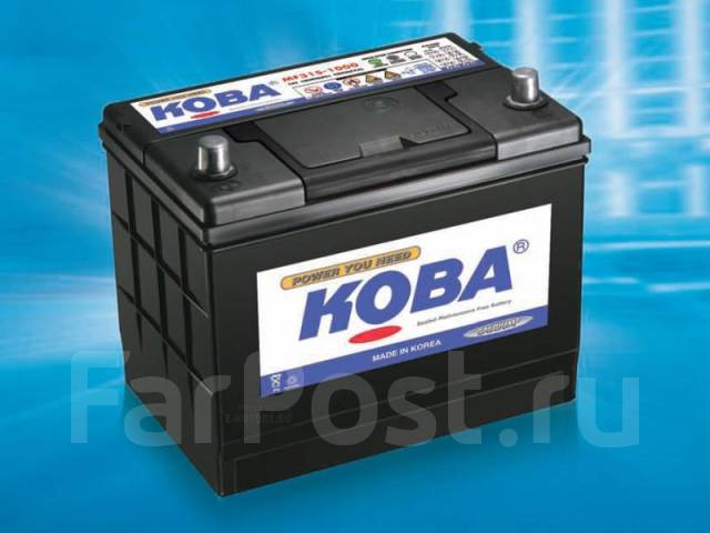 Аккумулятор KOBA 105D31L Korea - Аккумуляторы во Владивостоке