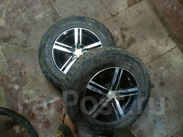 Продам колеса АТ на 15 Bridgestone 205/70 R15 - Колёса во Владивостоке
