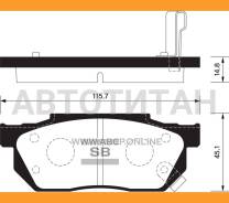   Honda Civic III, Accord II SP1462 HI-Q SP1462 SP1462 