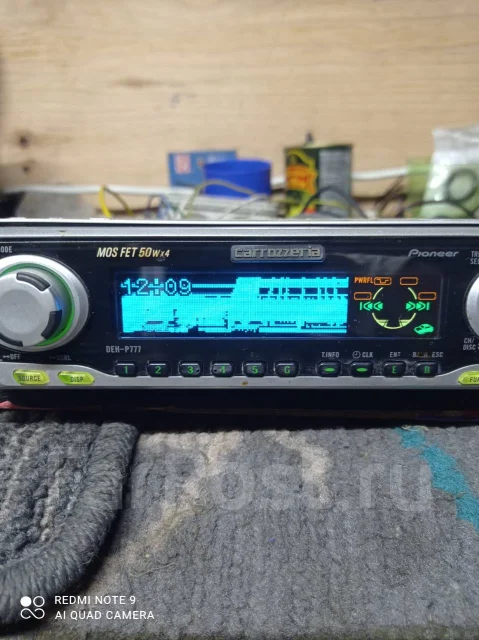 Продам магнитолу pioneer carrozzeria deh-p777, 1 DIN — 178x50 мм