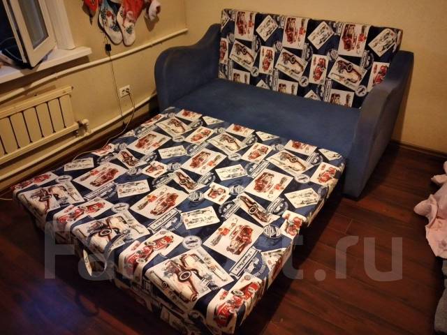 Диван кровать, б/у, в наличии. Цена: 6 000₽ в Хабаровске