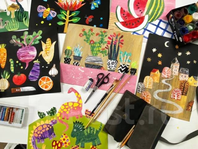 Уроки рисования, курсы иллюстрации для детей во Владивостоке