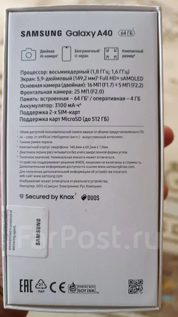 Samsung Galaxy A40. �/� ����