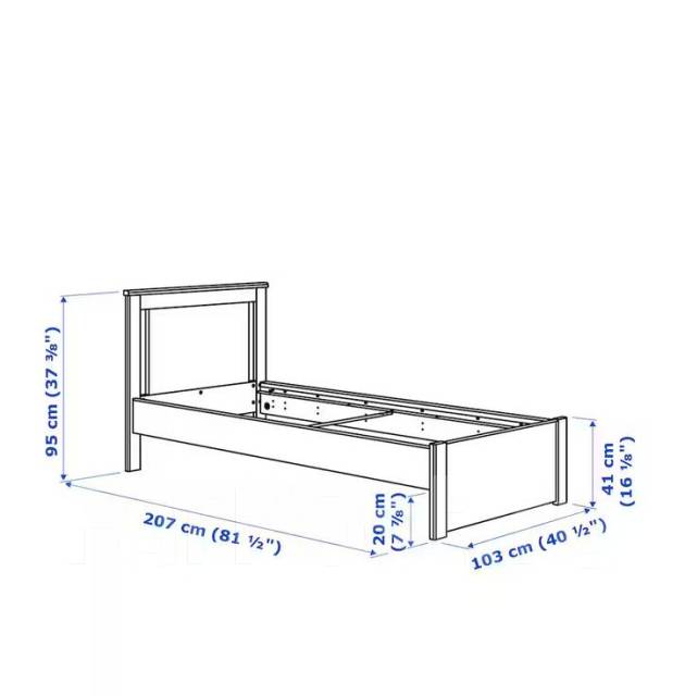 Инструкция по сборке кровати икеа сонгесанд