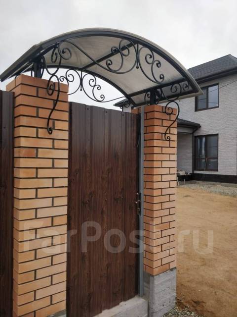 Навесы, автонавесы, козырьки из поликарбоната (1кв. м. ), новый, под ...