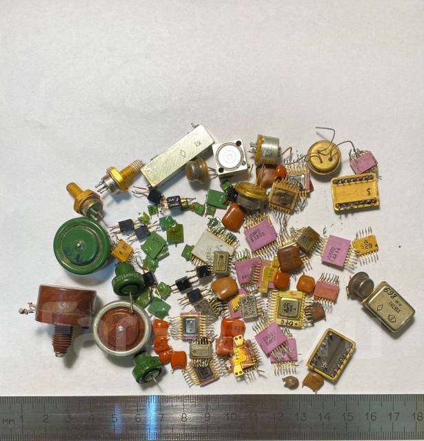 Покупаем любые печатные платы, тех. серебро, радиодетали СССР в Уссурийске