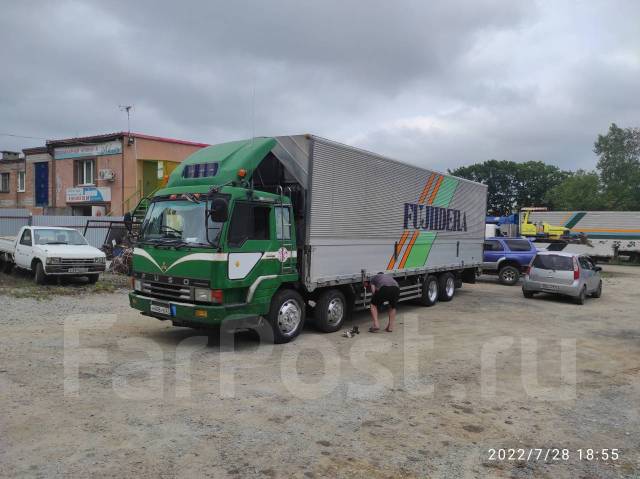 Грузоперевозки Фургон бабочка 10т 60куб - Грузоперевозки во Владивостоке