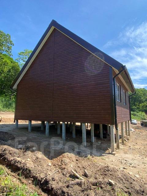 Каркасно-щитовой дом размером 7,0 х 8,0 м 2 этажный - Бытовки ...