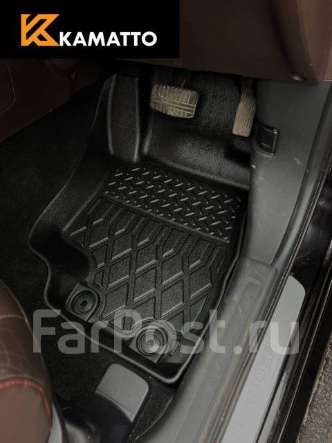 Модельные 3D авто коврики Kamatto Mitsubishi Outlander PHEV 2012+(TPE ...