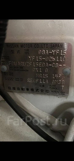 Nissan Juke. YF15, HR15DE ����