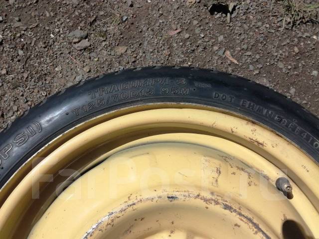 Колесо докатка (Банан) 4X100 Bridgestone 125/70 D15 - Колёса во ...
