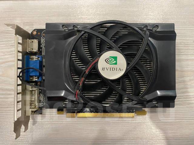 Видеокарта nvidia gtx 550 ti 1GB, б/у, в наличии. Цена: 3 500₽ во ...