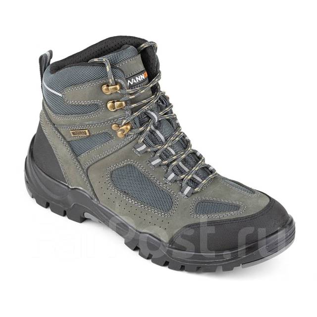 Ботинки мужские демисезонные мембрана трекинговые серые WG2-21-NT ...