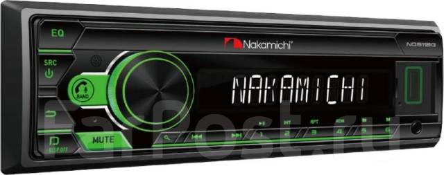 Магнитола Nakamichi NQ511BG (1DIN), новый, в наличии. Цена: 4 190₽ в ...
