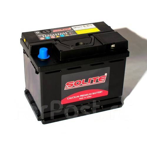 Аккумулятор Solite CMF 56219 (62 А/ч, 600А), сурьмянистый ...