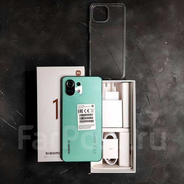 Xiaomi 11 Lite 5G NE 8ГБ+128ГБ Зелёный! Global! NFC! BT наушники ...