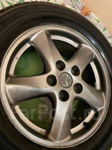 (ТОРГ) Оригинальные диски Mazda R16 (J16X6 1/2 JJ50) Yokohama dB ...