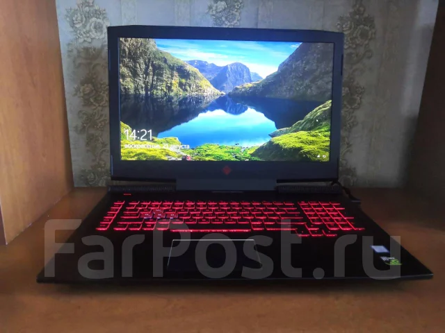 HP Omen 17. 17", 2,5����, ��� 8 ��, ���� 1 000���, WiFi: 1, Bluetooth: 1 ����
