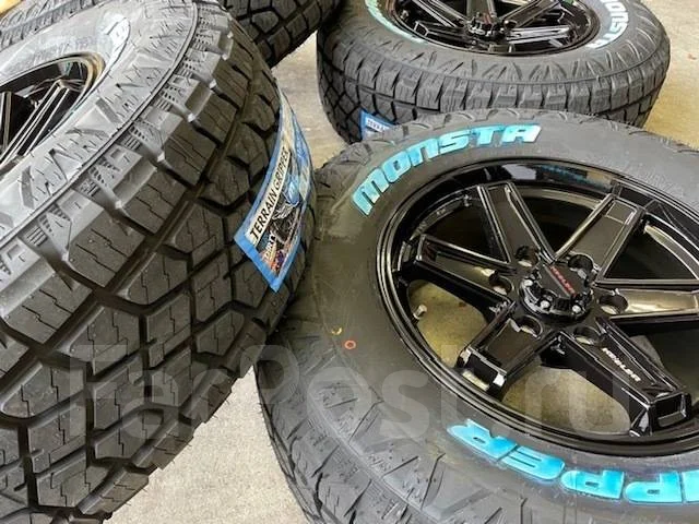 Новые колеса Weds Keeler Monsta Terrain Gripper 265/70R17 Prado FJ ...