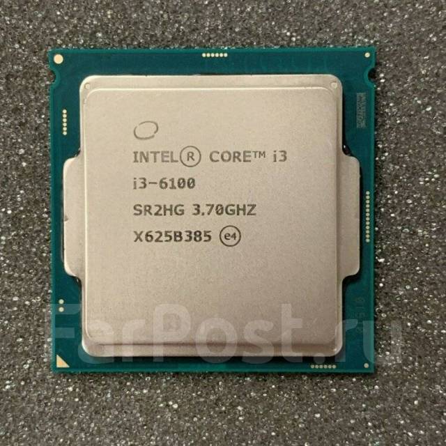 Процессор Intel® Core™ i3-6100 3,70 GHz LGA1151 + - Процессоры во ...