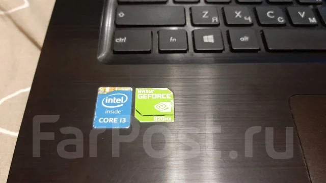 Asus X756. 17.3", 2,3����, ��� 4 ��, ���� 128���, WiFi: 1, Bluetooth: 1, ����������� �� 3��. ����