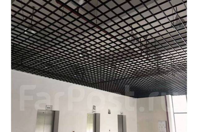 Монтаж потолков грильято и Армстронга во Владивостоке