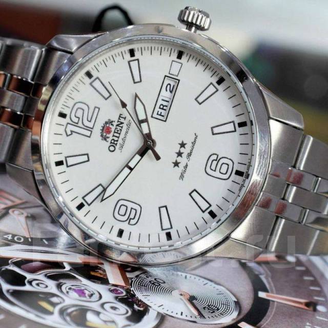 Часы мужские Orient SAB0B006WB механические с автоподзаводом, новый, в ...