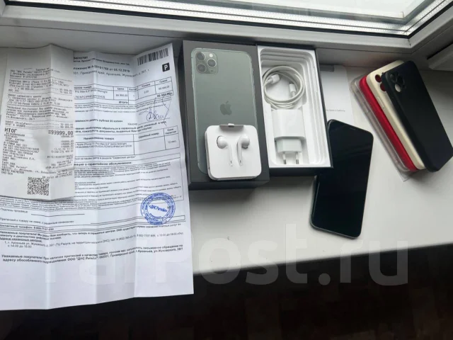 Apple iPhone 11 Pro Max. �/�, �������, 3G, 4G LTE, Dual-SIM, ���������� ����