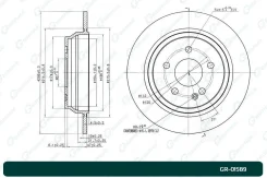 ���� ��������� G-brake GR-01589 GR01589 ����