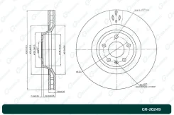 ���� ��������� G-brake GR-20249 GR20249 ����