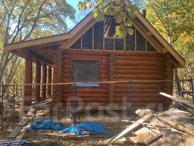 Шлифовка, Покраска Деревянных Домов, Срубов. Герметизация, Теплый Шов ...