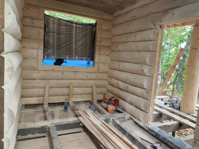 Шлифовка, Покраска Деревянных Домов, Срубов. Герметизация, Теплый Шов ...