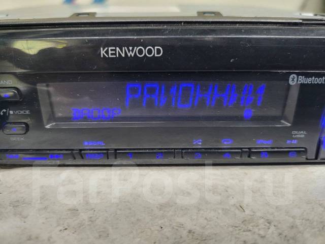 Магнитола 1 DIN Kenwood U494BT MP3/WMA/AAC/WAV/FLAC/USB/IPOD/BT, б/у, в ...